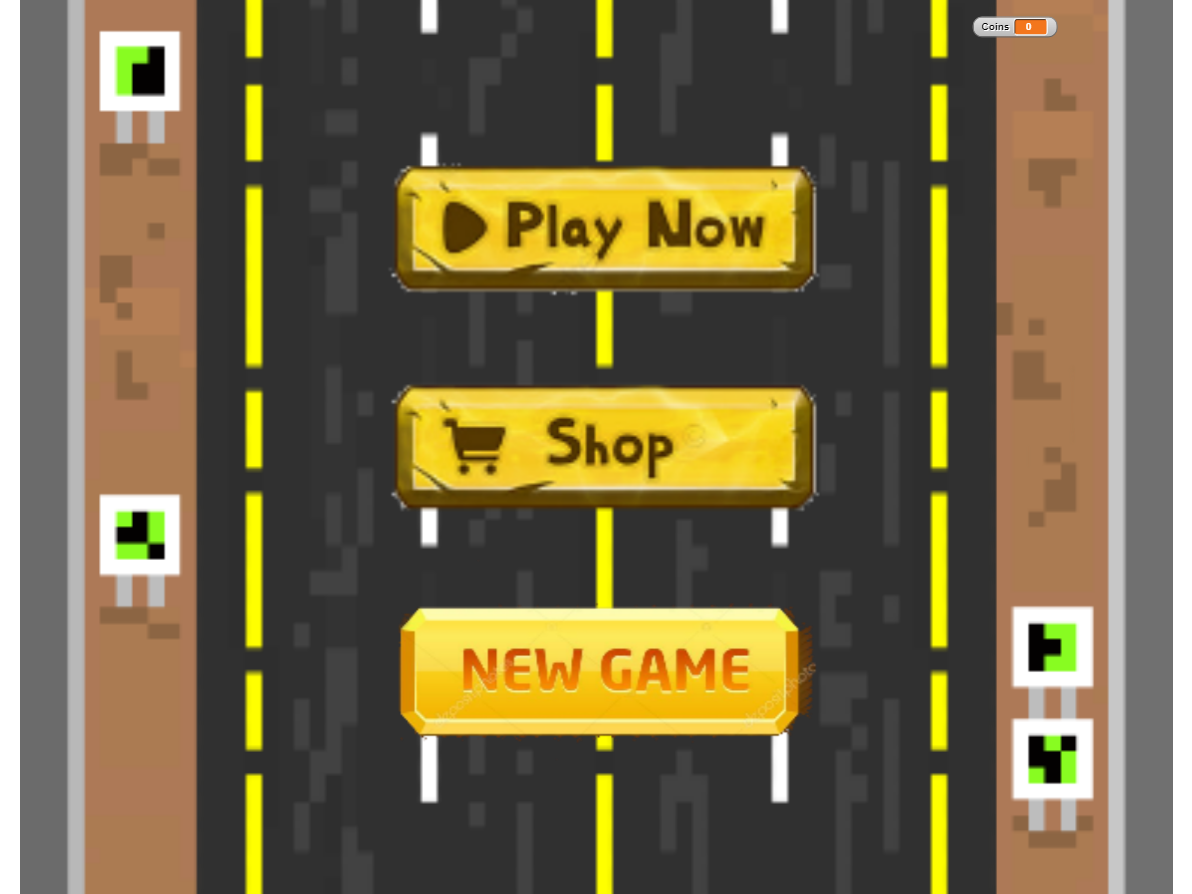 Racing game screenshot