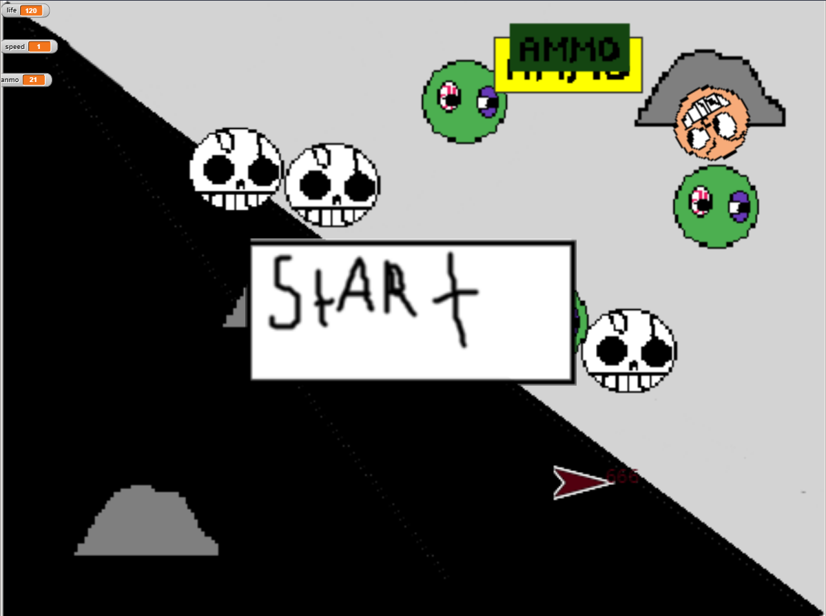 Zombie game screenshot